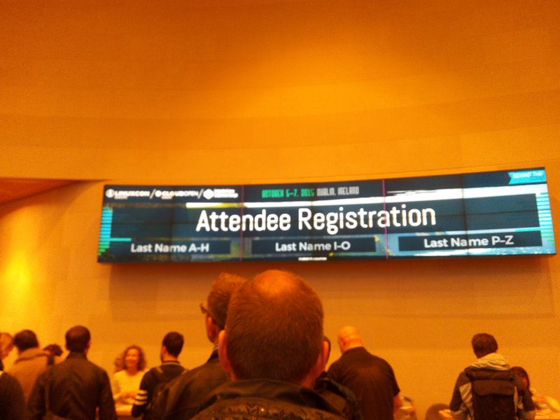 attendee registration